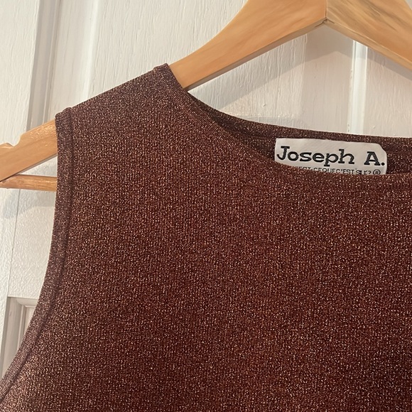 VNTG Joseph A Sparkle Sweater Tank - Picture 2 of 4